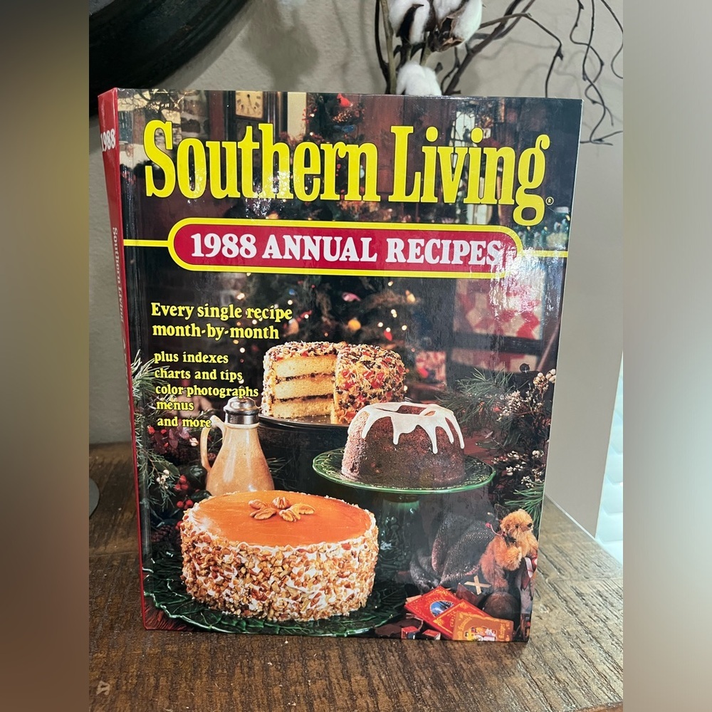 Southern Living 1988 Annual Recipes Cookbook